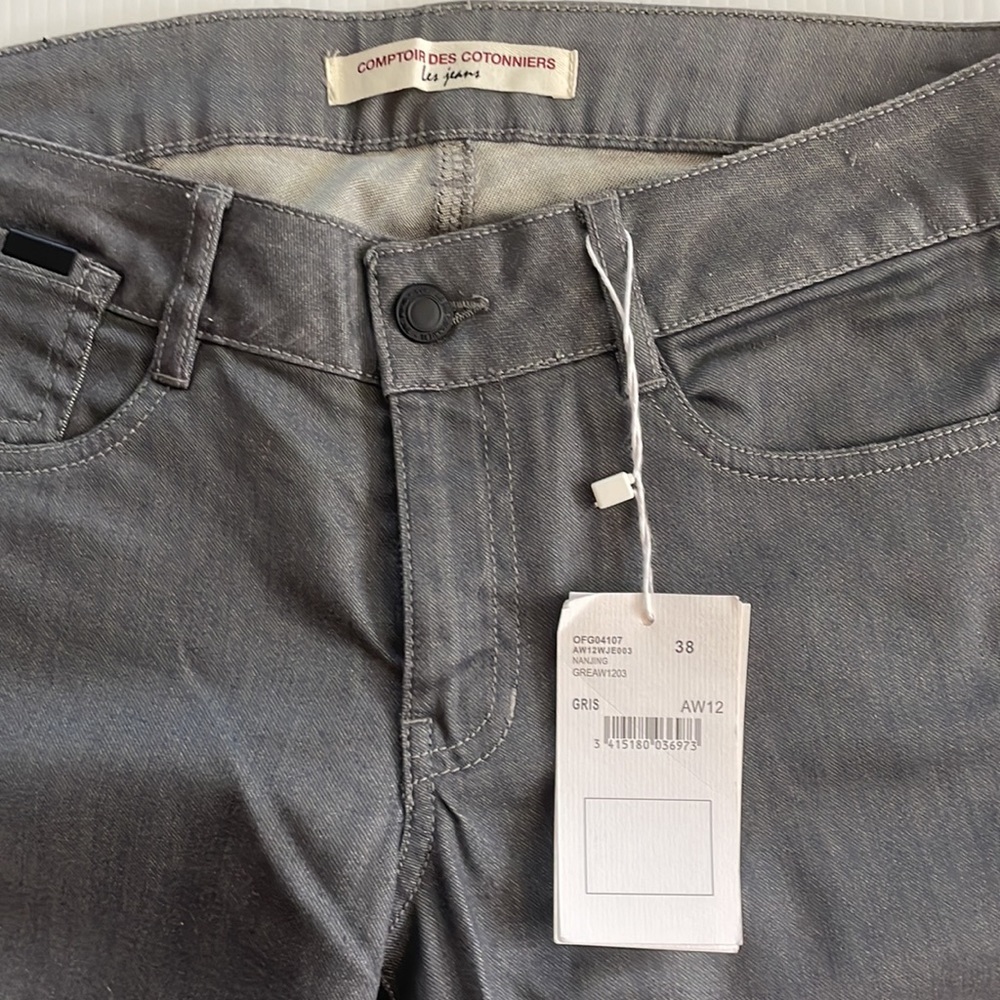 NWT Comptoir Des Cotonniers Gray Jeans